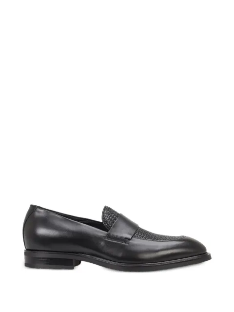 BOSS Mocassim com detalhe trançado