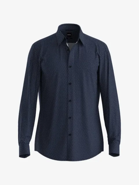 BOSS patterned shirt