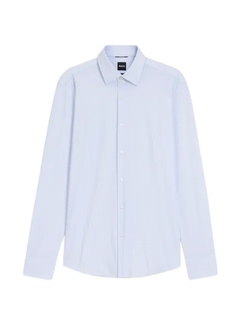 BOSS button-fastening shirt