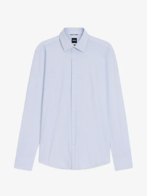 BOSS button-fastening shirt