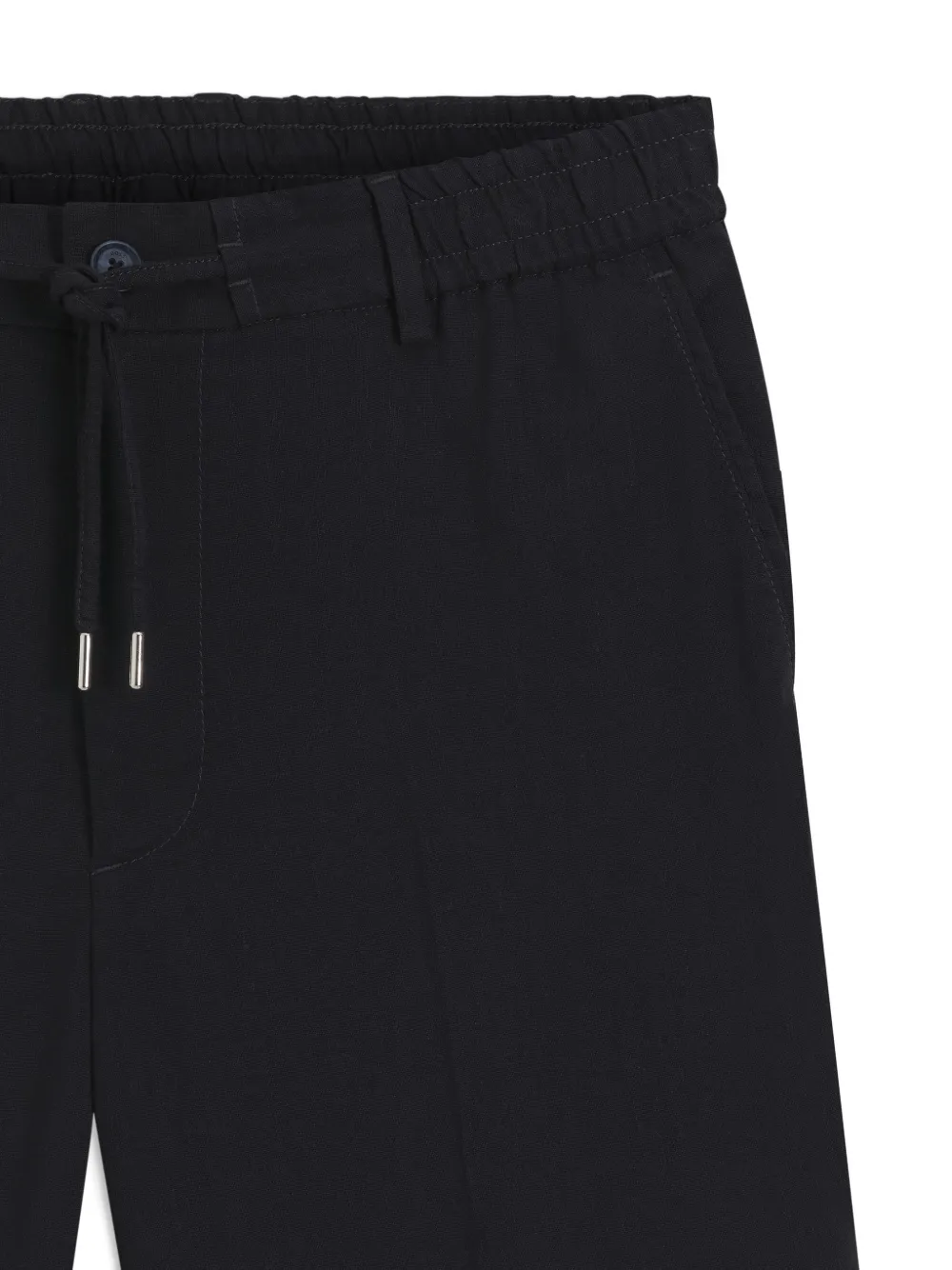 BOSS Shorts met trekkoord Zwart