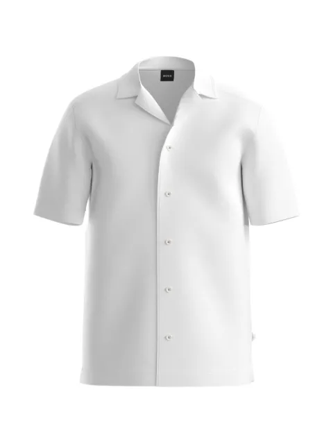 BOSS Camisa com abotoamento