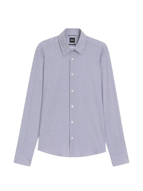 BOSS camisa con motivo