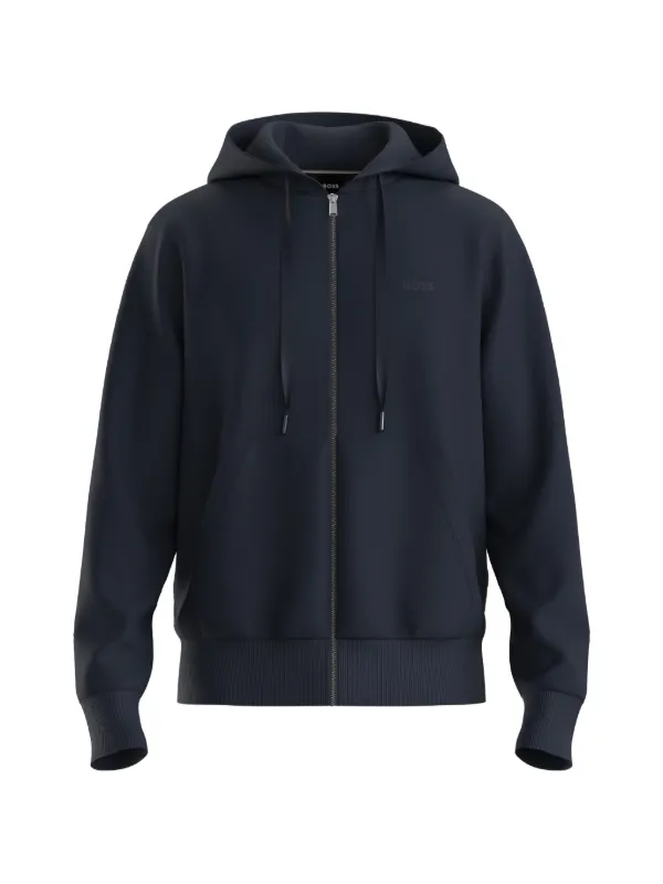 BOSS ジップアップ パーカー | ブルー | FARFETCH JP