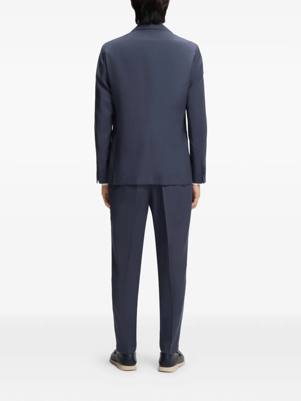 BOSS Blazer met knoopsluiting Blauw