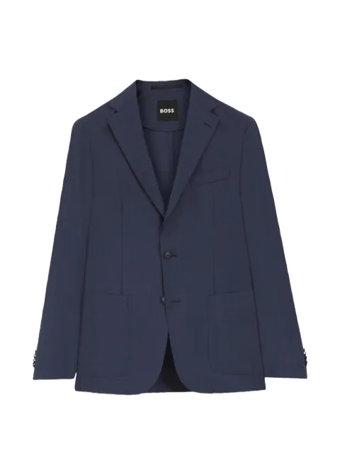 BOSS button-fastening blazer