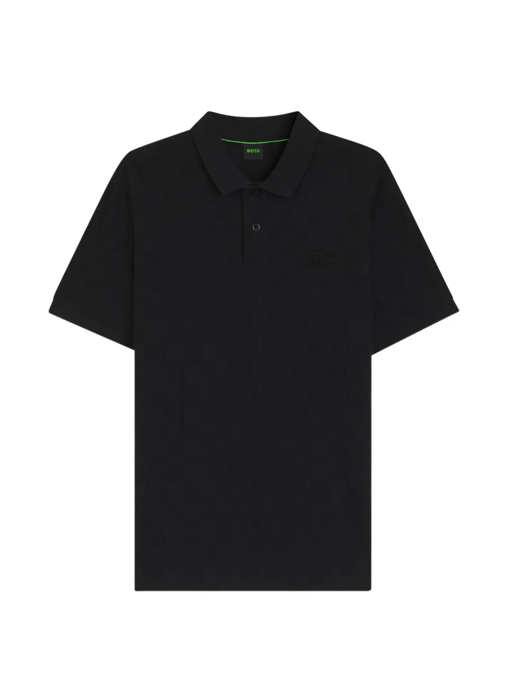 BOSS x Porsche Polo con logo - Nero