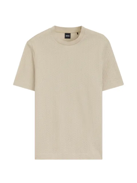 BOSS テクスチャード Tシャツ