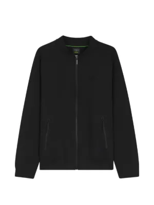 Moose Knuckles Colson Cardigan | Black | FARFETCH JO