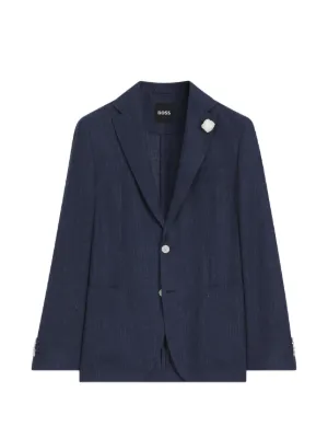 BOSS ダブルジャケット | ブルー | FARFETCH JP
