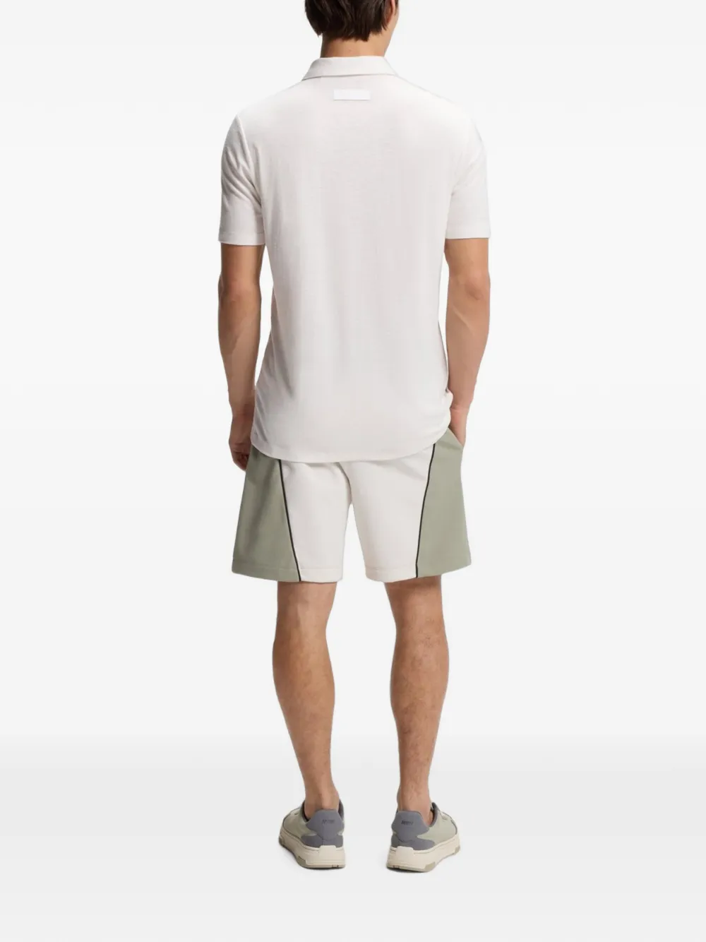 HUGO Poloshirt met korte mouwen Beige