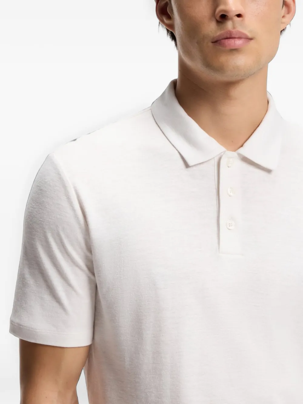 HUGO Poloshirt met korte mouwen Beige