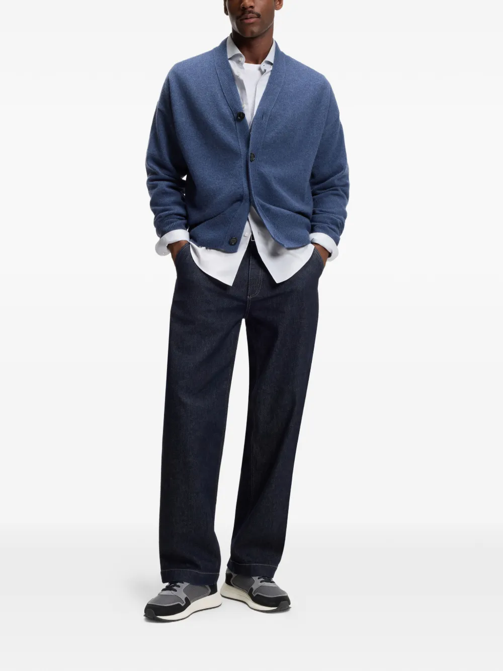 BOSS Vinston sneakers Grijs