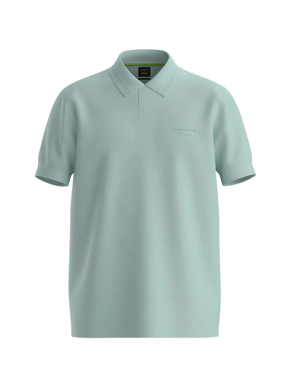 BOSS Poloshirt mit kurzen Ärmeln - Blau