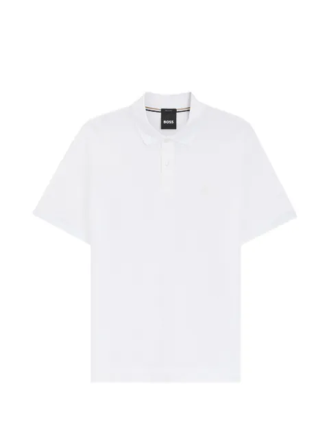 BOSS logo-detail polo shirt