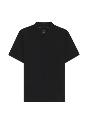 Homme Plissé Issey Miyake プリーツ ポロシャツ | ブラック | FARFETCH JP