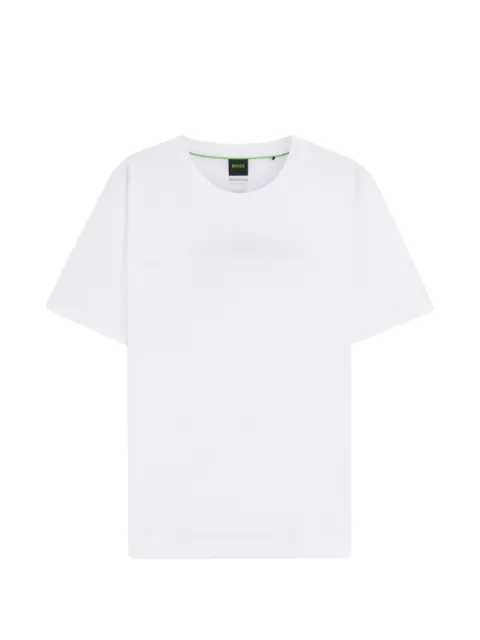 BOSS T-shirt med grafisk biltryk