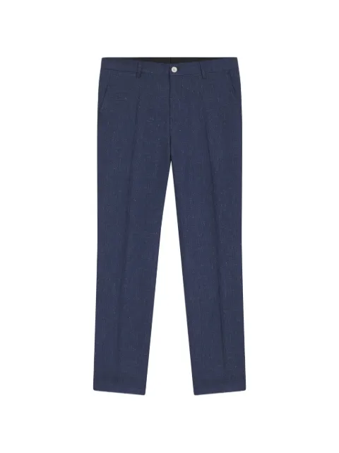 BOSS button-fastening trousers