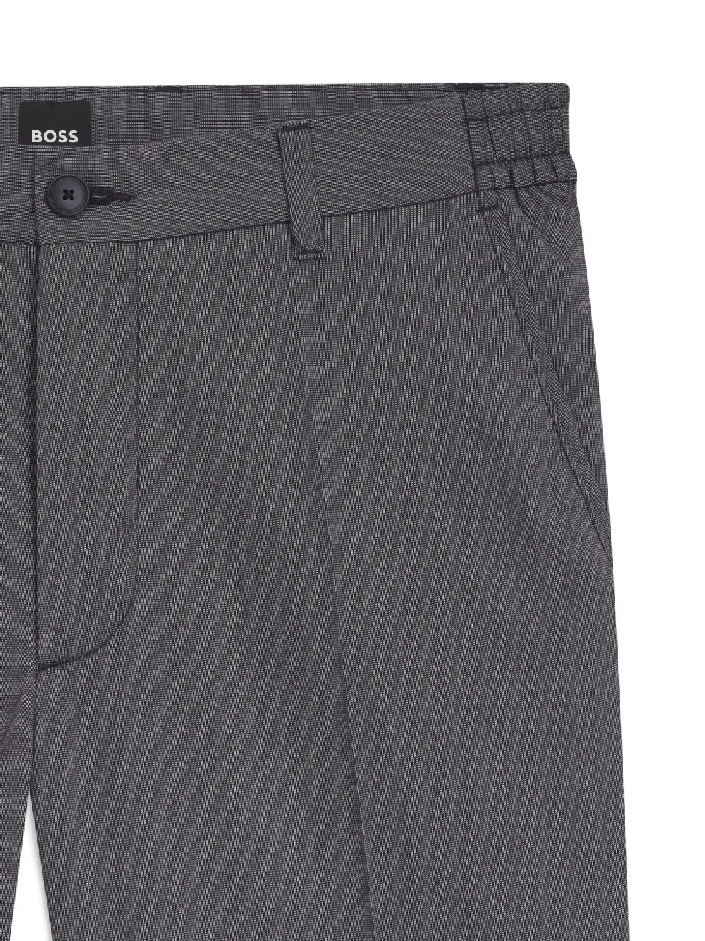 BOSS Shorts met knopen Grijs