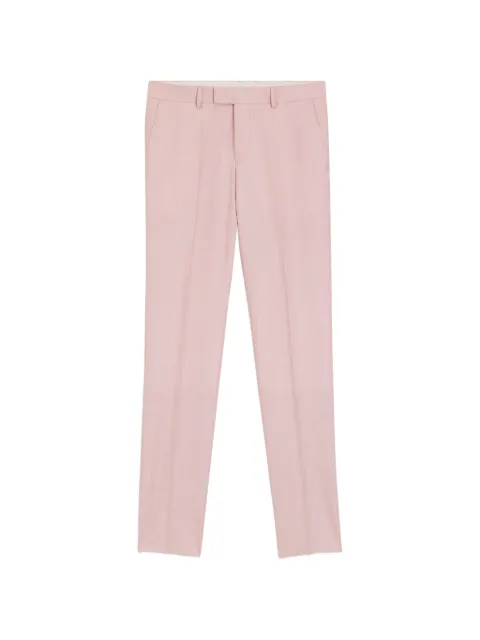 BOSS concealed-fastening tailored trousers