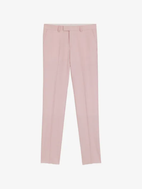 BOSS pantalon de costume à fermeture dissimulée
