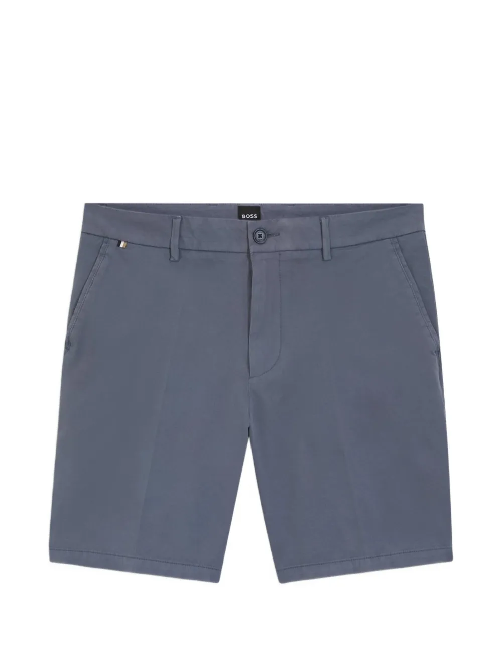 BOSS Shorts mit Knopfverschluss - Grau