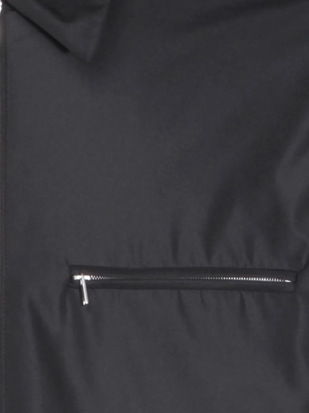 Jil Sander Bomberjack met klassieke kraag Zwart