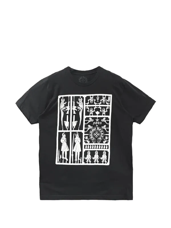Chrome Hearts Foti short-sleeve T-shirt | Black | FARFETCH AO