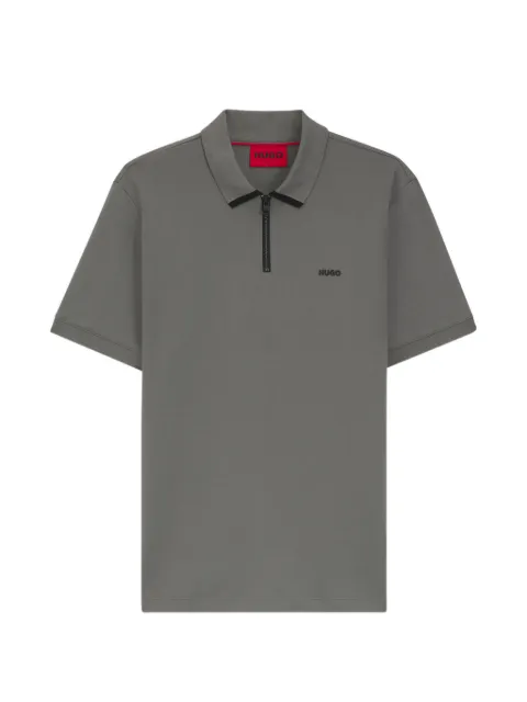 HUGO half-zip polo shirt