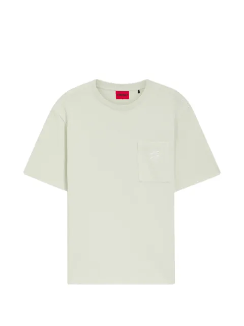 HUGO camiseta con logo bordado