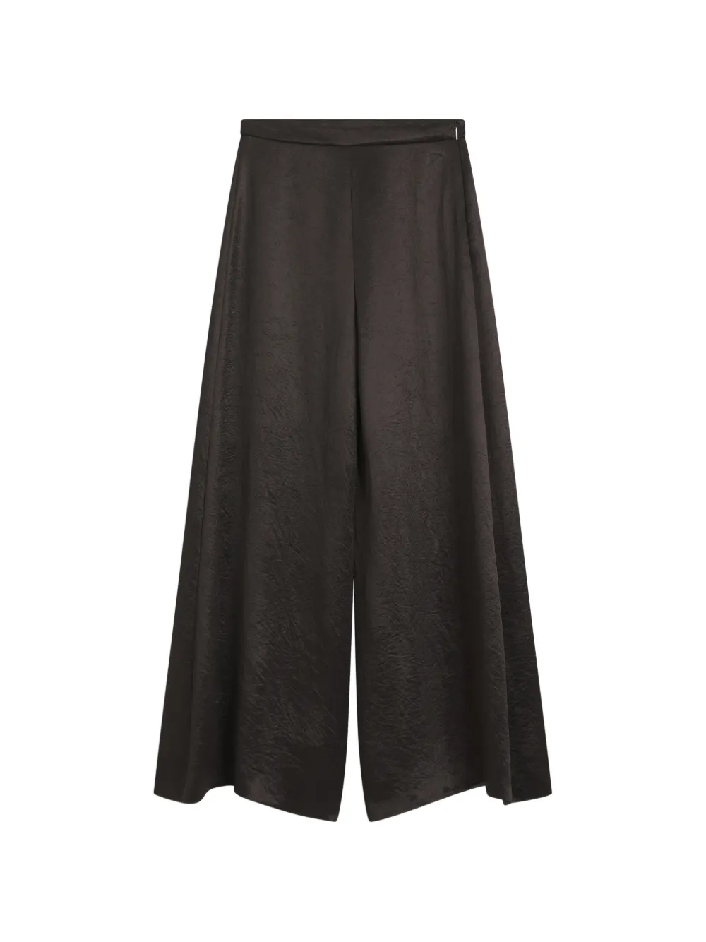 BOSS Pantaloni a palazzo con zip - Marrone