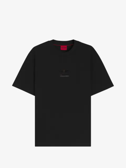 HUGO logo-patch T-shirt