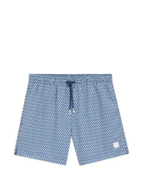 BOSS Bermuda de praia com ajuste no cós