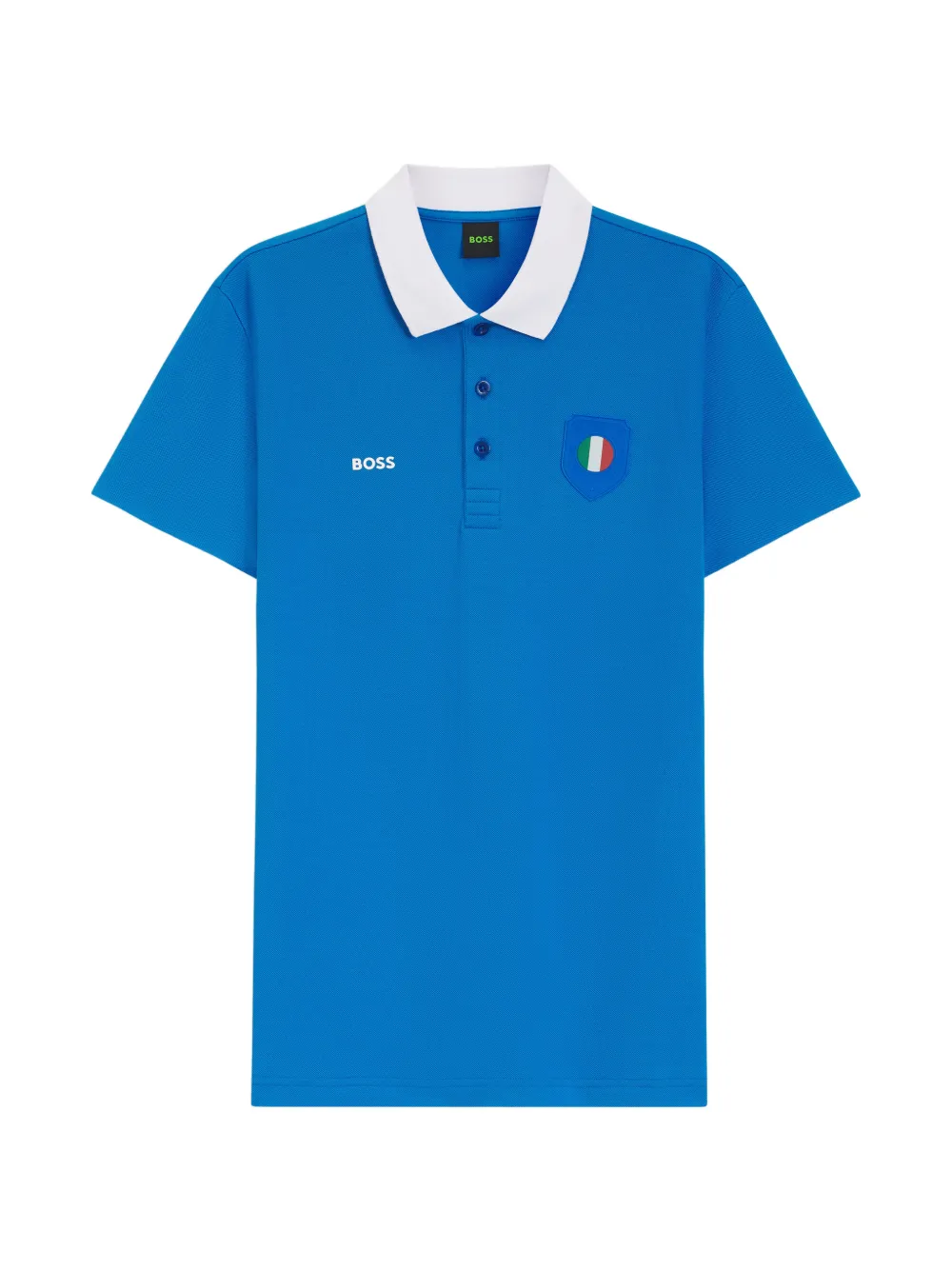 BOSS Poloshirt mit Logo - Blau