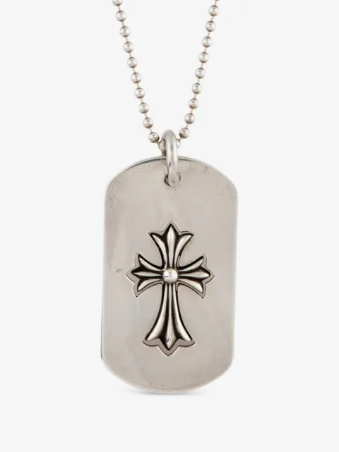Chrome Hearts logo-embellished pendant necklace