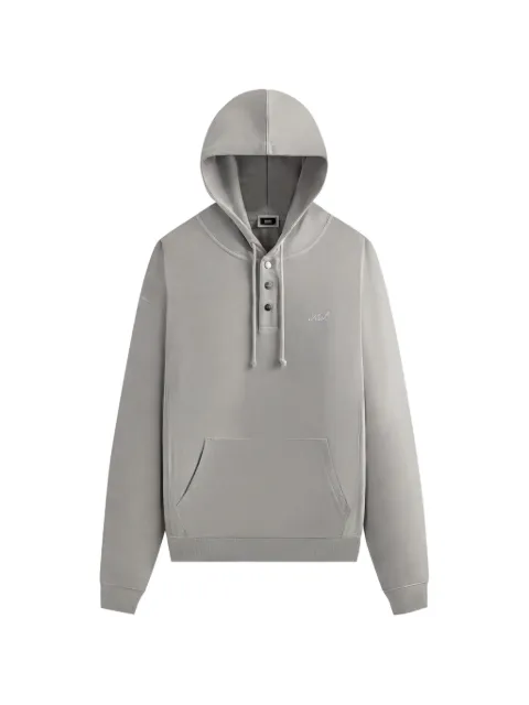 KITH Williams IV crystal wash interlock hoodie