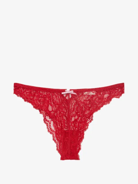 Fleur Du Mal 비앙카 보우 디테일 브리프