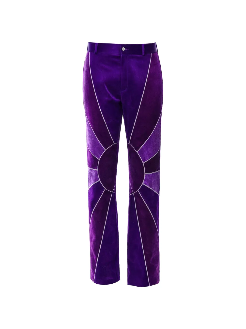 Nahmias Pantaloni Sunshine in seta - Viola