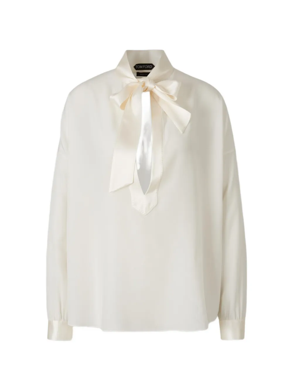 TOM FORD long-sleeve blouse - Toni neutri