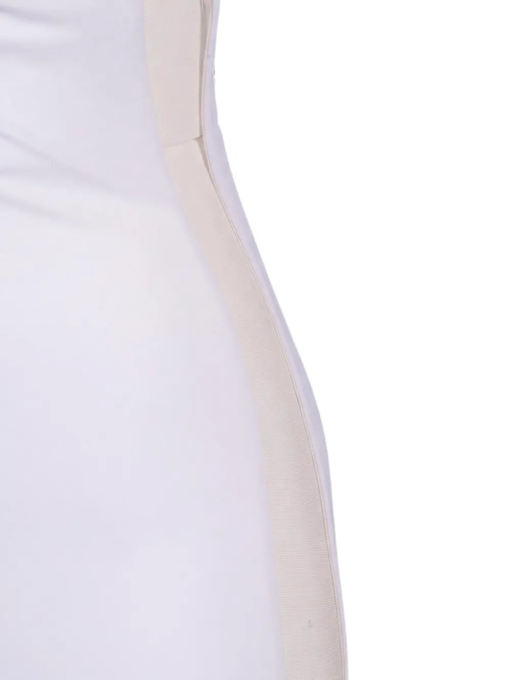 Elisabetta Franchi Avondjurk van crêpe jersey Wit