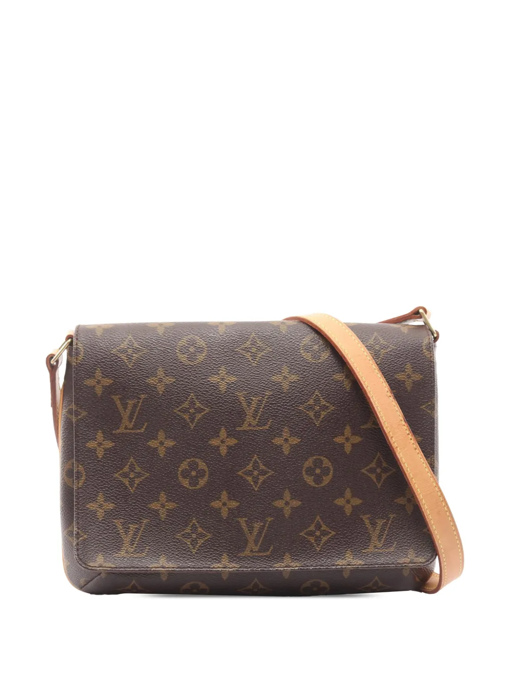 Louis Vuitton Pre-Owned 2002 Monogram Musette Tango Long Strap crossbody bag - Marrone