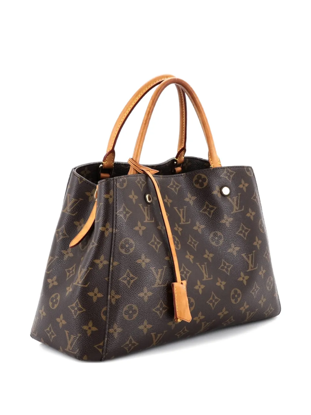 Louis Vuitton Pre-Owned Montaigne Handbag Monogram Canvas MM tote bag - Marrone