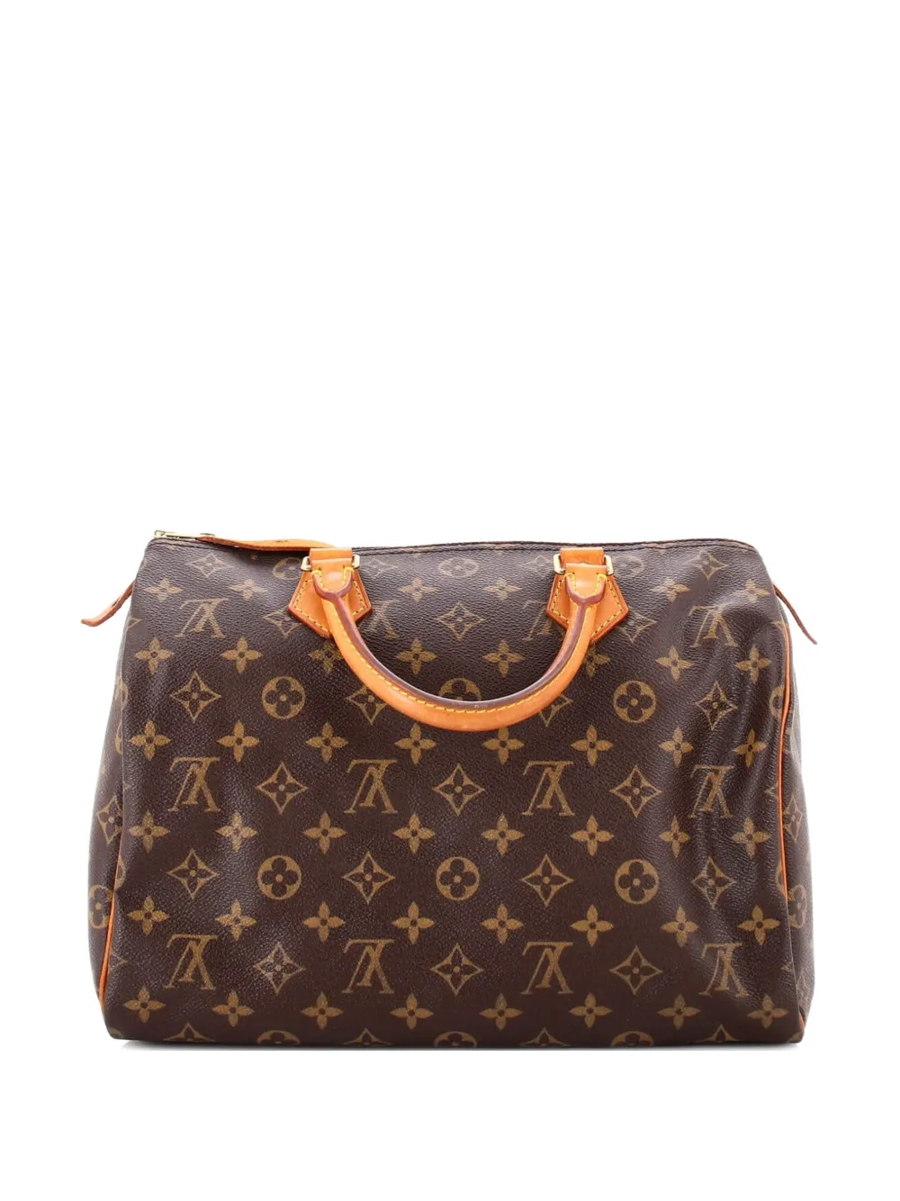 Louis Vuitton Pre-Owned Speedy Handbag Monogram Canvas 30 satchel - Marrone