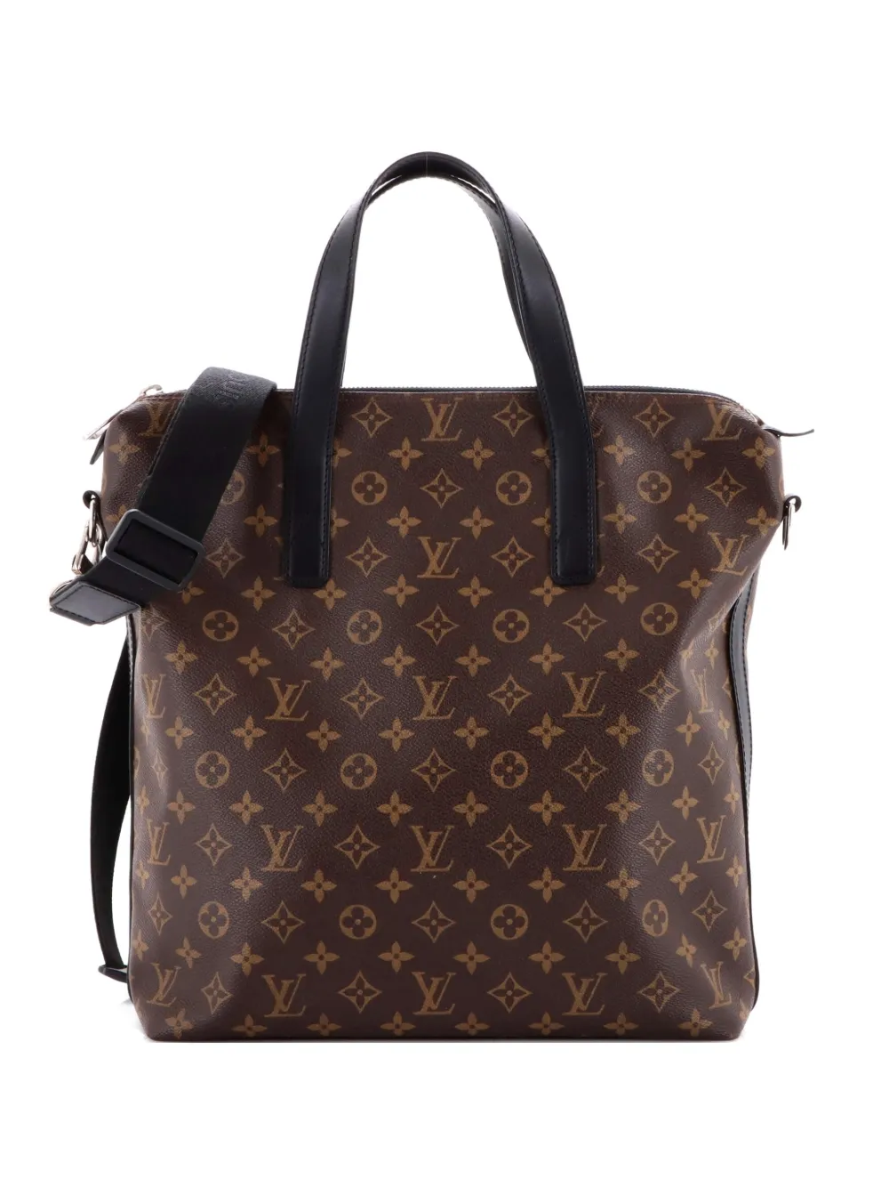 Louis Vuitton Pre-Owned Kitan Handbag Macassar Monogram Canvas tote bag - Nero