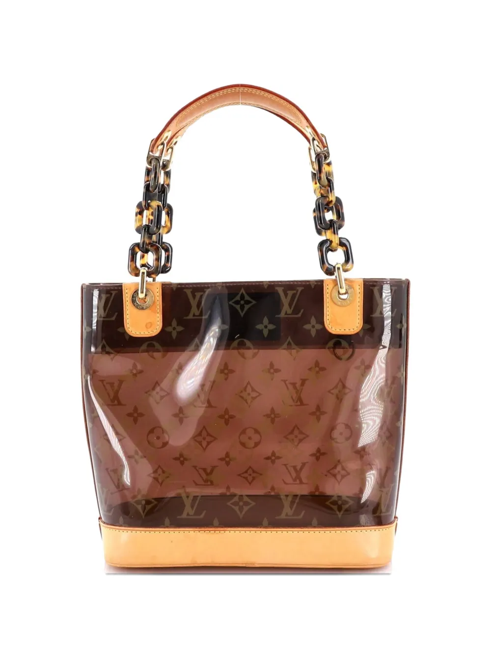 Louis Vuitton Pre-Owned Sac Ambre Handbag Monogram Vinyl PM tote bag - Marrone