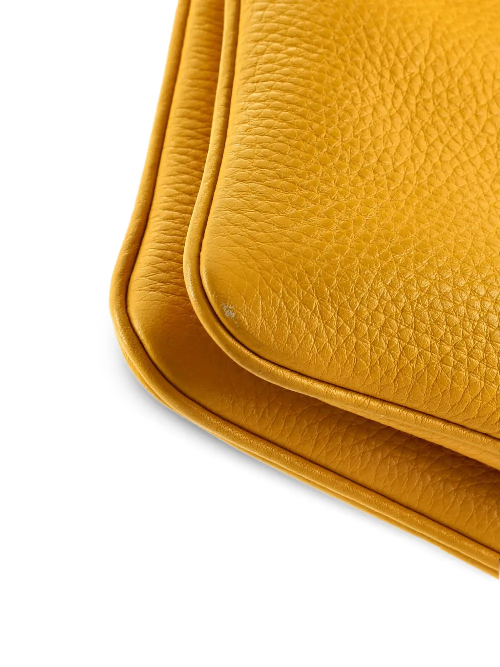 Double Zip Vitello Daino Small Crossbody Bag