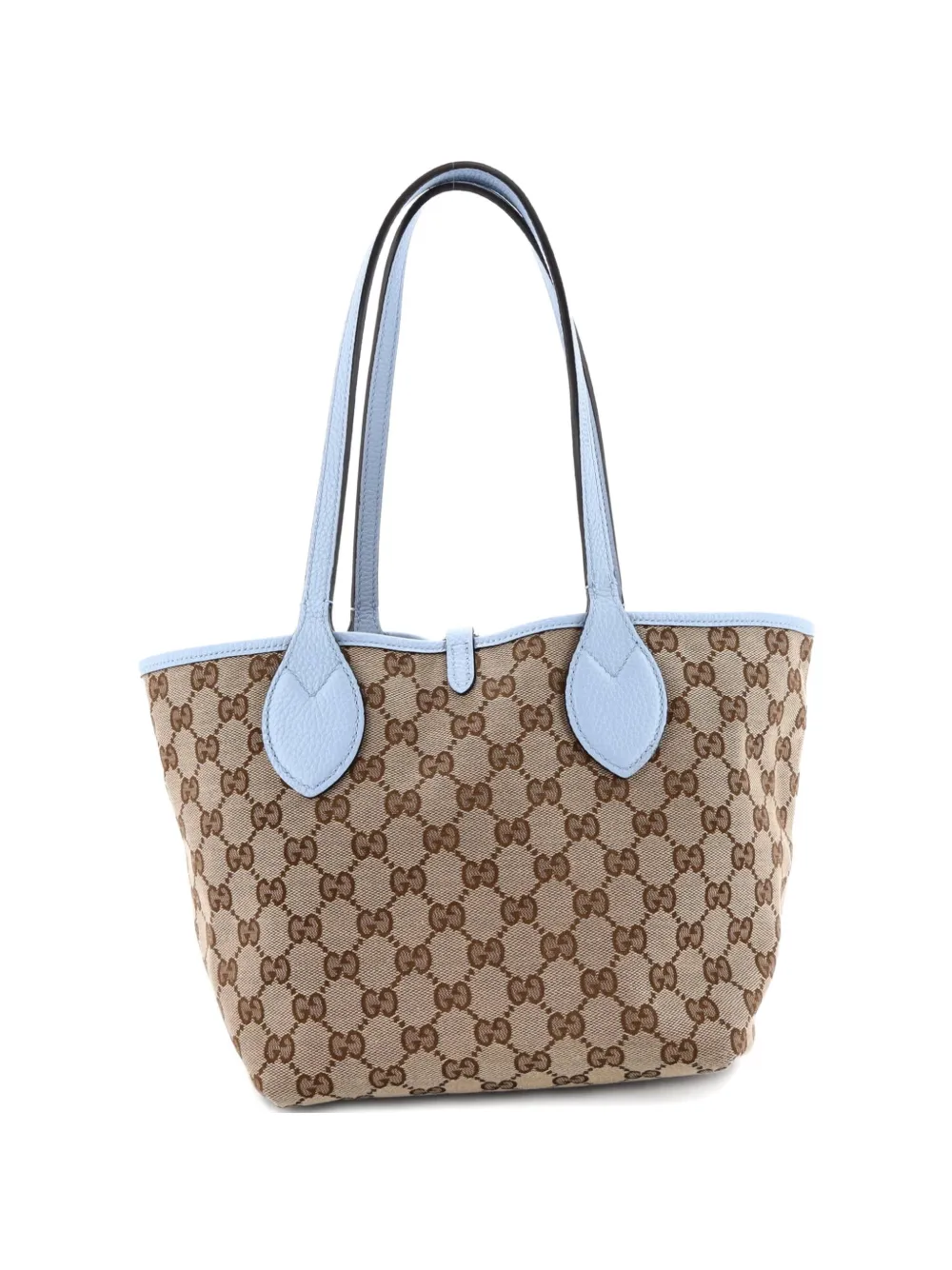 Gucci Pre-Owned リバーシブル トーティッシマ ショッピング レザー