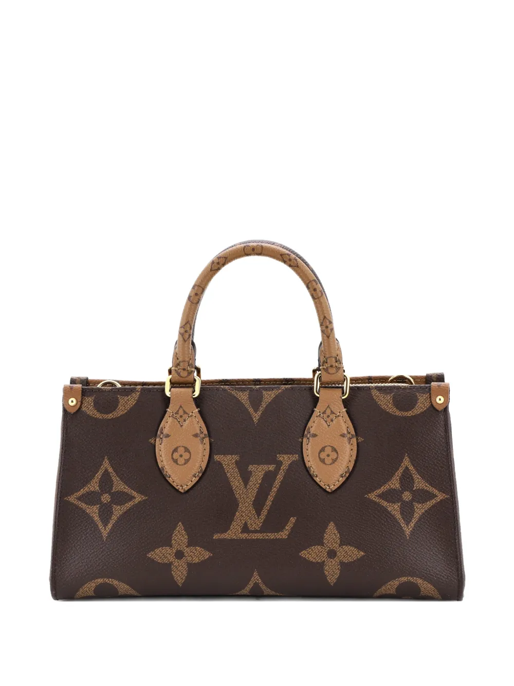 Louis Vuitton Pre-Owned OnTheGo Tote Reverse Monogram Giant East West shoulder bag - Marrone