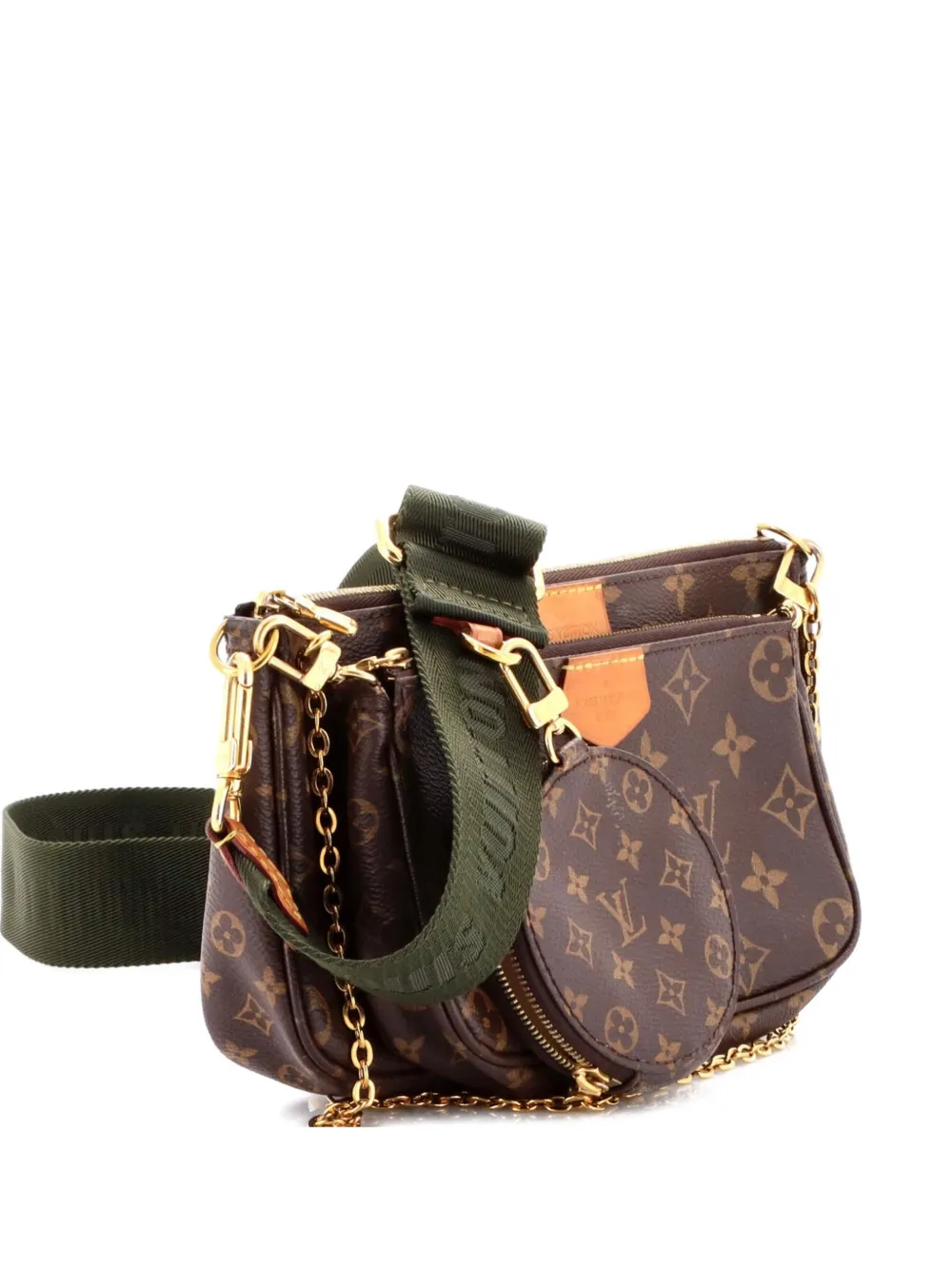 Louis Vuitton Pre-Owned Multi Pochette Accessoires Monogram Canvas crossbody bag - Marrone