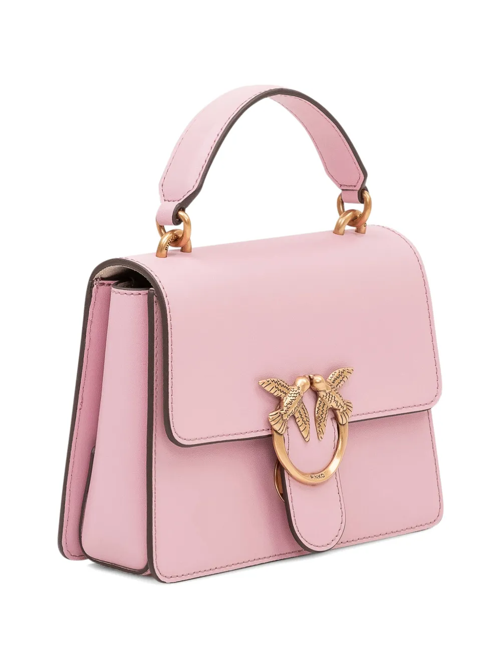 PINKO Love Birds mini-shopper Roze